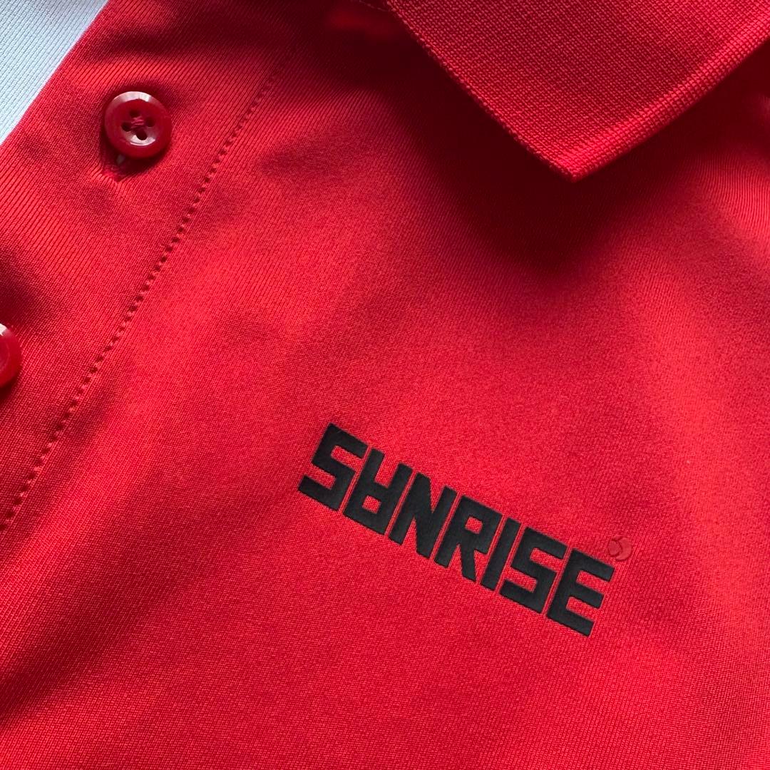 SANRISE サンライズ ポロシャツ Mサイズ サトウ食品