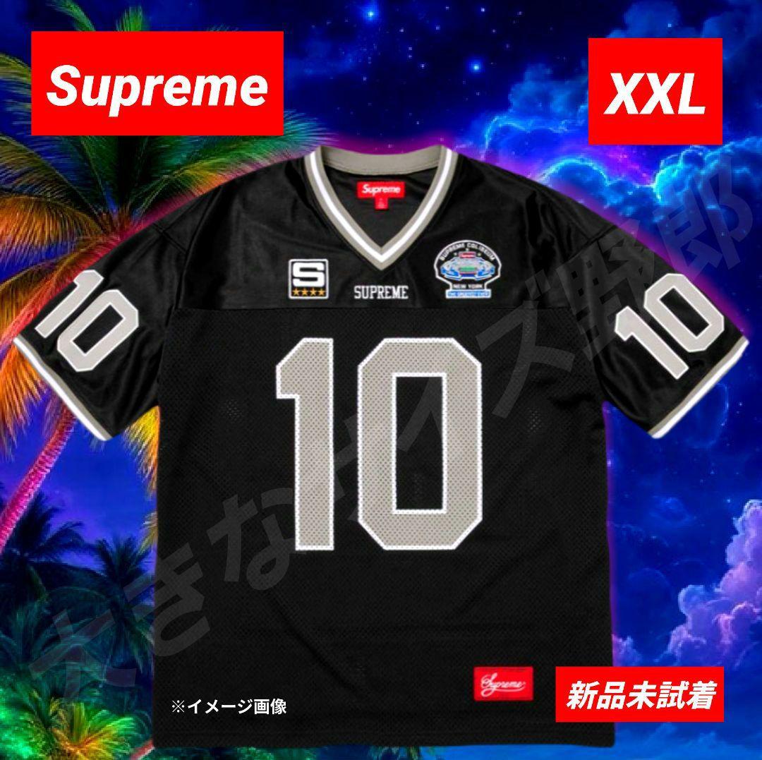⭕シュプリーム ファインドゴッド フットボールジャージ ブラック XXL