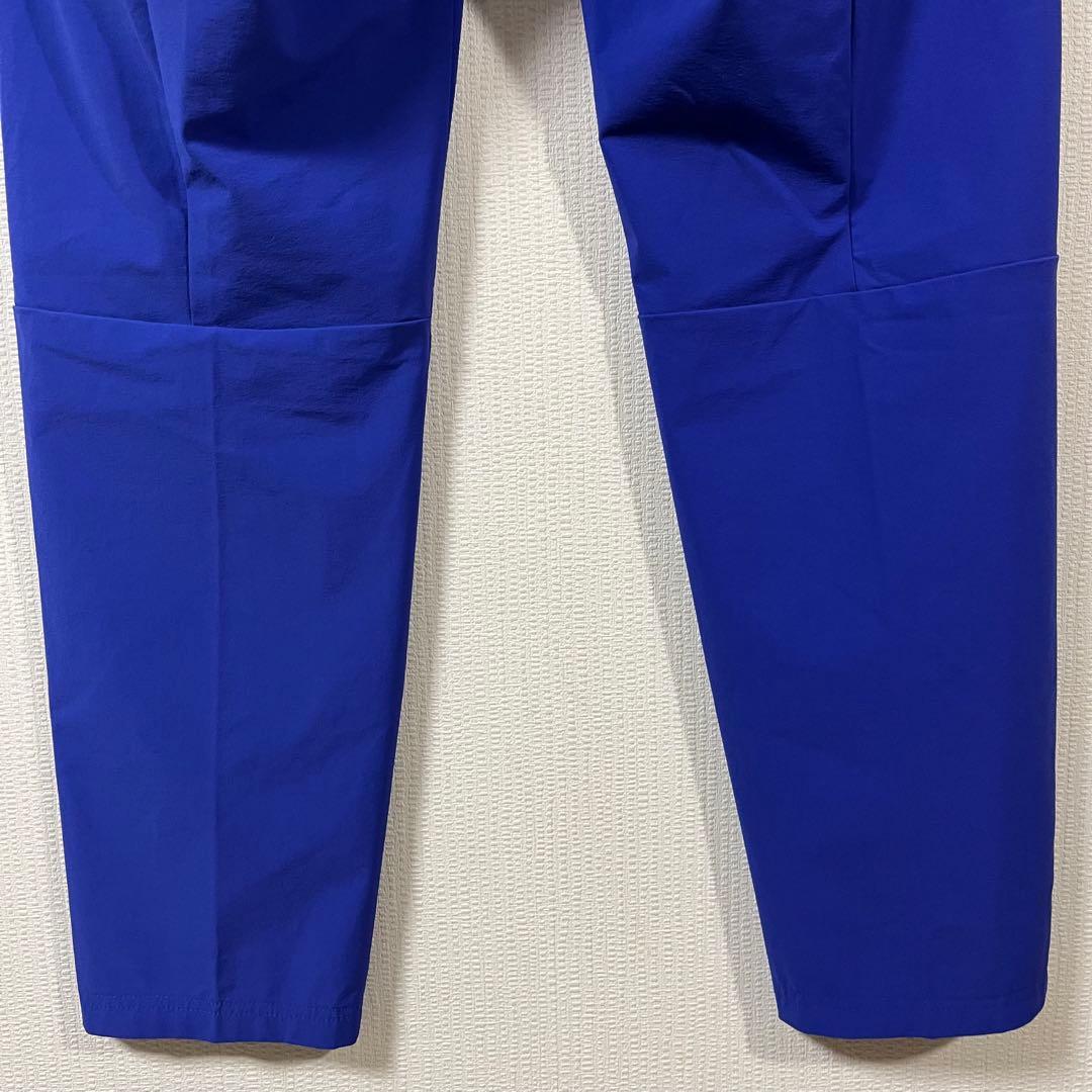 デサントゴルフ　スーパーストレッチナイロンパンツ　ウエスト85 ブルー　美品