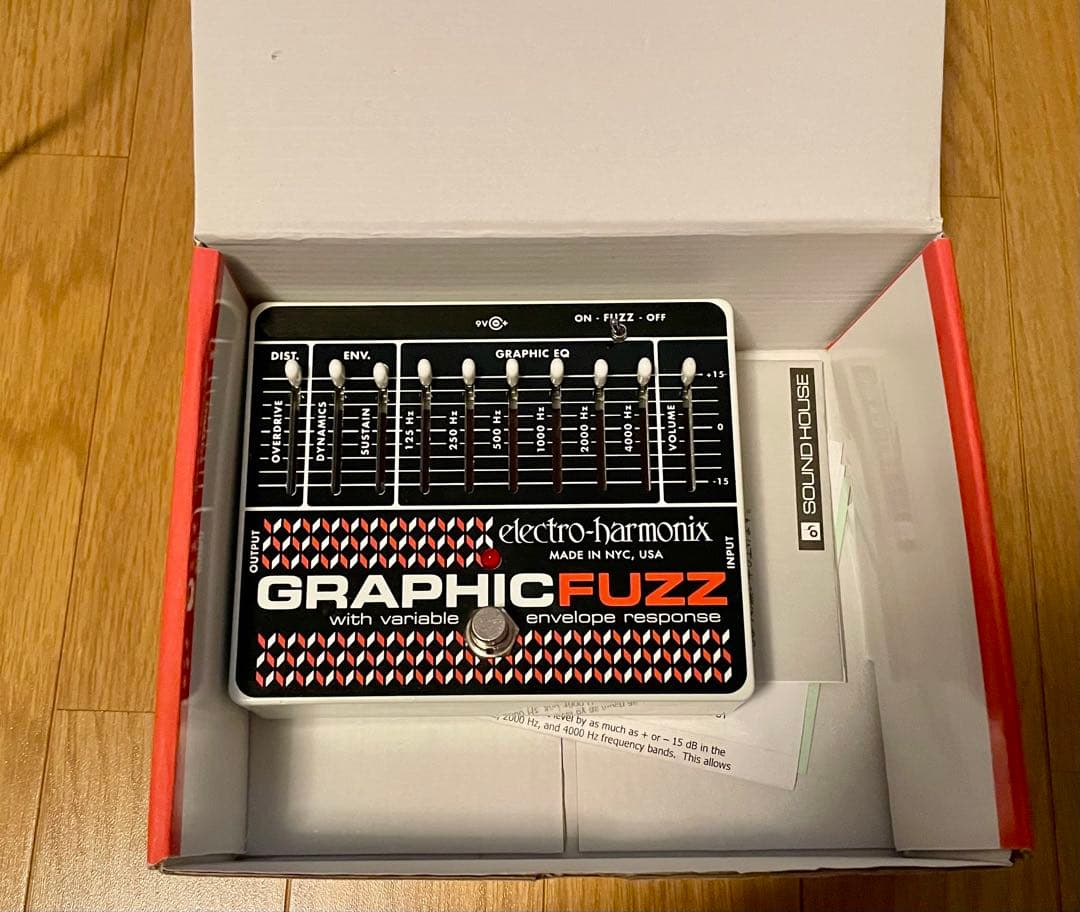 値下美品 electro-harmonix GRAPHIC FUZZ 動作確認済