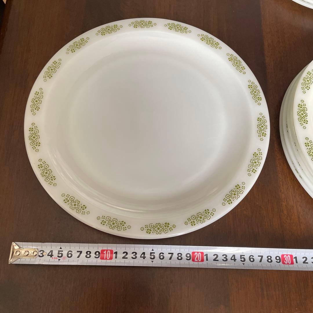 アンカーホッキング花模様の食器12点セット