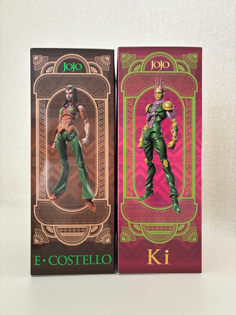 ジョジョの奇妙な冒険 超像可動 エルメェス・コステロ&キッス　中古