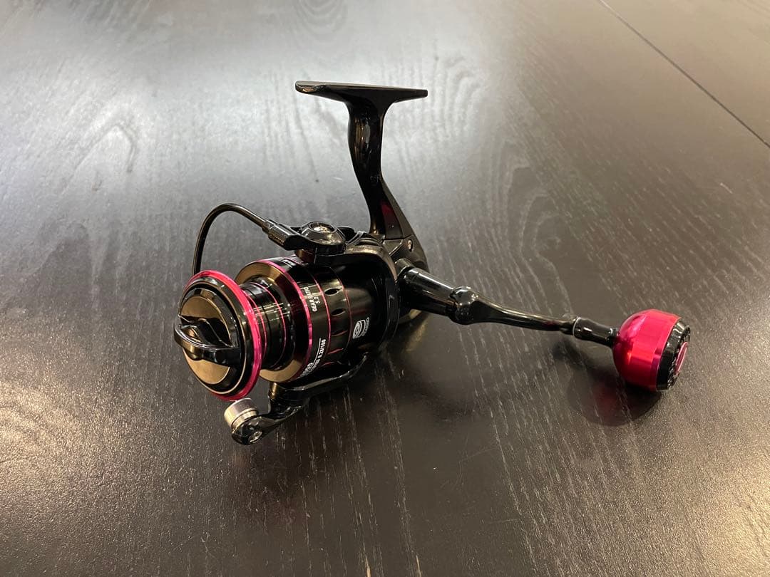 エギングデビュー2ピーススピニングロッド&3000番リールイカエギ他PEライン付