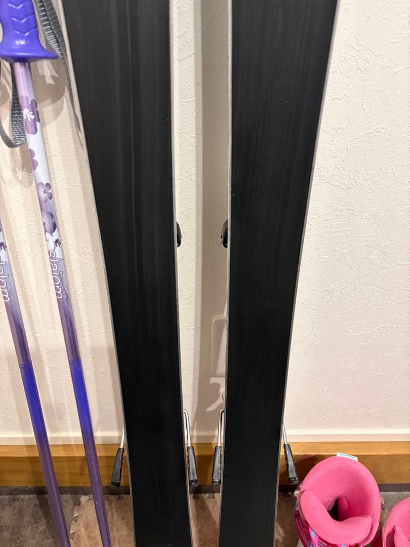 ★女の子用 4点セット メンテナンス.HOTWAX済★ salomon k2