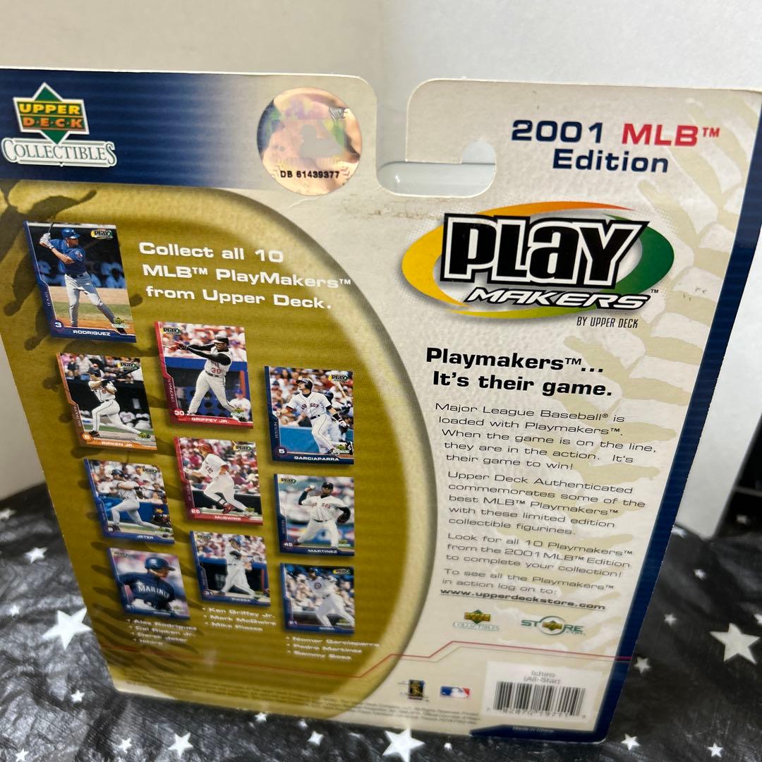 2001 イチロー アッパーデック オールスター ゲームタイプバブルヘッドドール