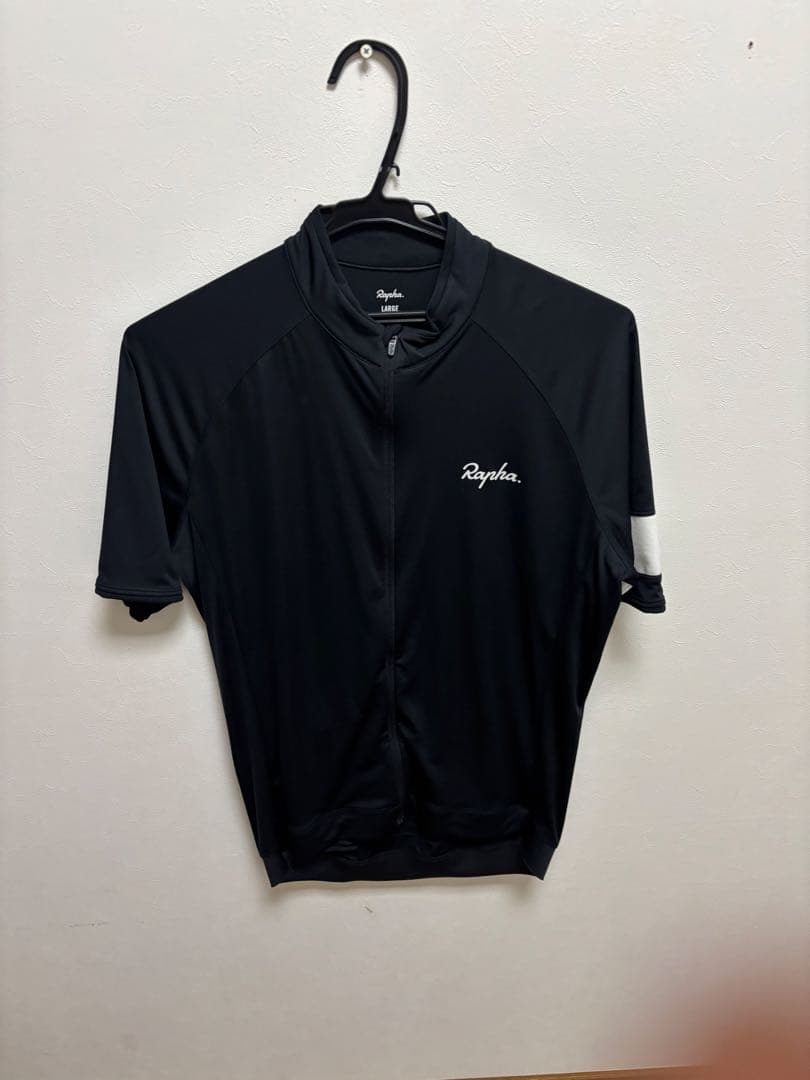 Rapha ブラック サイクルジャージ Lサイズ