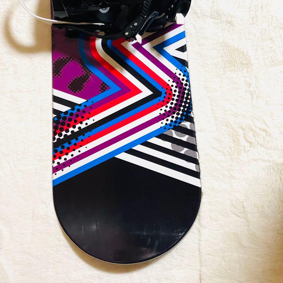 GALENA 143cm×FEZ S/M スノーボード、ビィンディングセット
