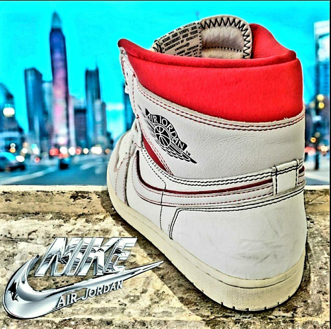 NIKEエアジョーダンレトロOGファントム/University Red29.0