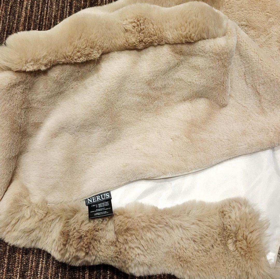 ふわとろ毛布 ベージュ セミダブル　NERUS 【正規品】