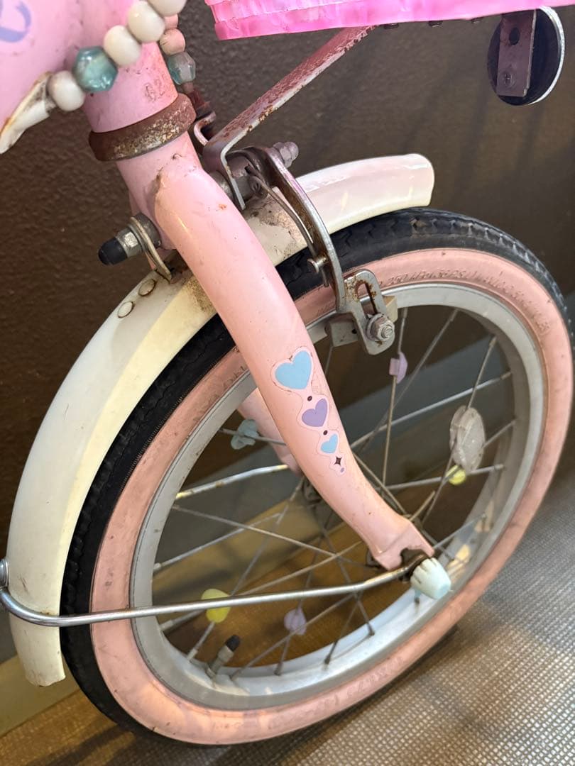 【直接引き取り限定】プリンセスデザイン幼児用自転車