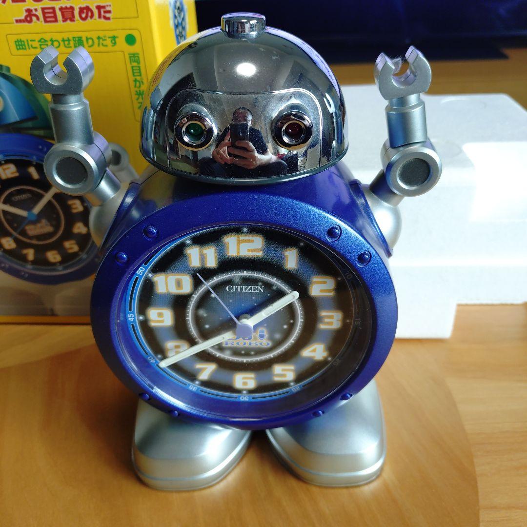 新品未使用　CITIZEN DJロボ 目覚まし時計　確認済　電池おまけ