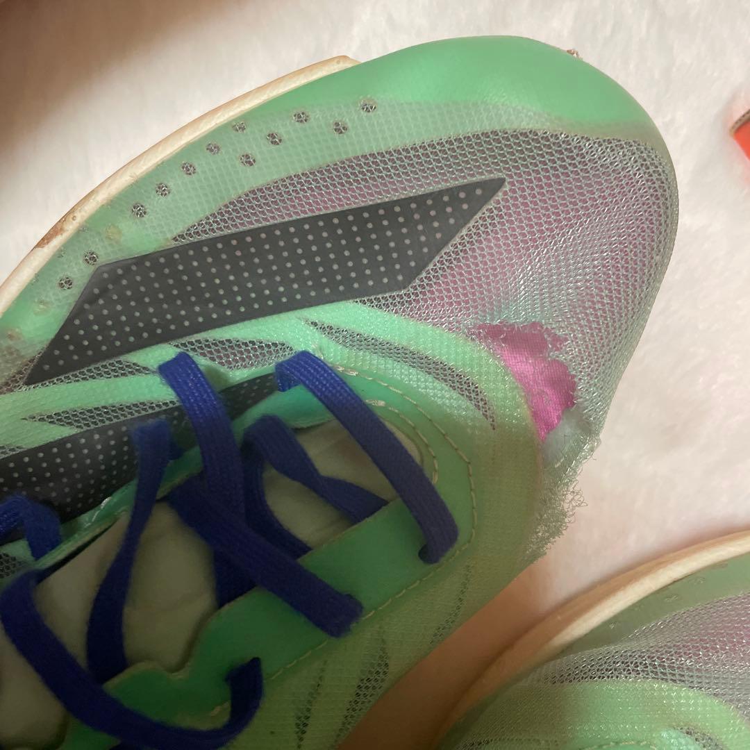 27.5Adizero スパイクシューズ グリーン/ブラック