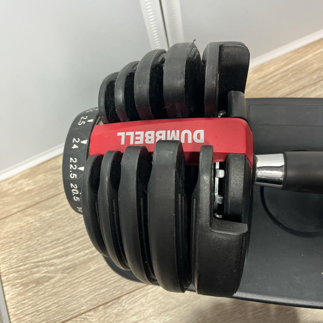 DUMMBELL 可変式ダンベル 24kg アジャスタブルダンベル②