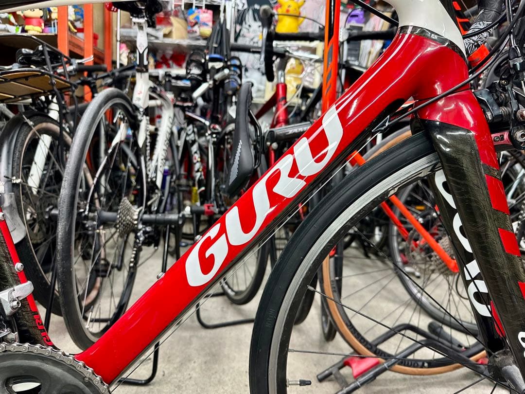 激レア！カナダハイエンドブランド！GURU フルカーボン 基本分解発送送料無料！