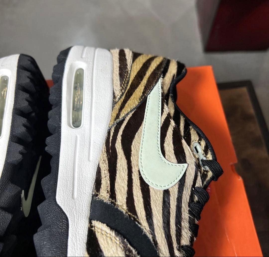 新品未使用 希少 Nike Air Max 1 アニマル　ゴルフシューズ