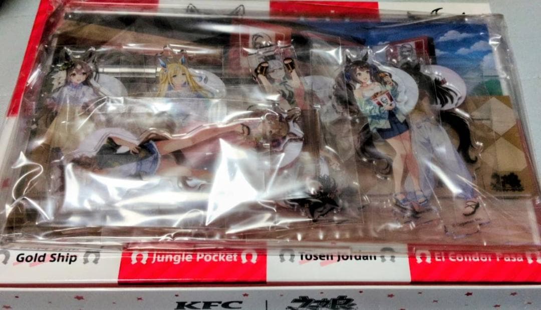 ウマ娘 KFCコラボ アクリルスタンドセット 限定品 抽選