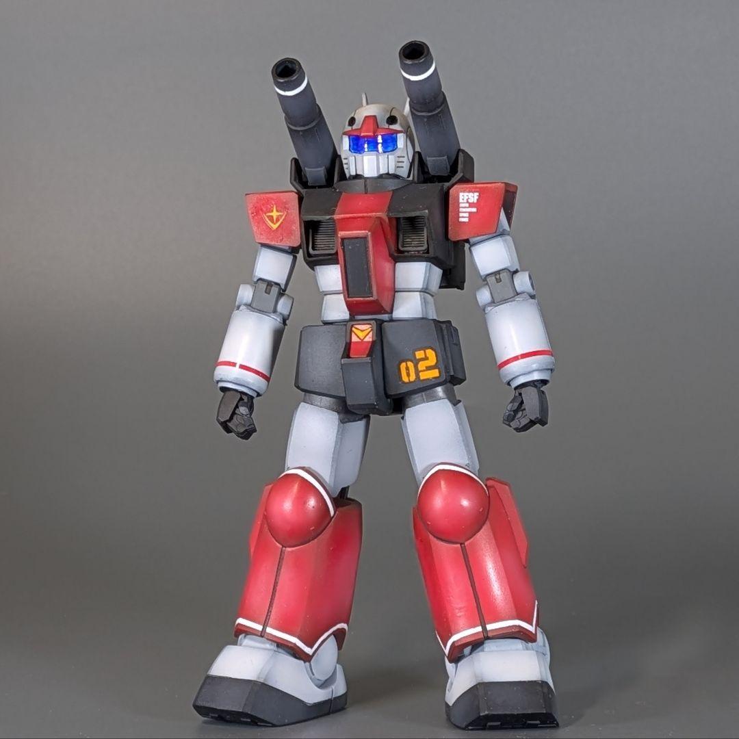 【HGUC】RGM-79ジム　ガンプラ　組立済　完成品