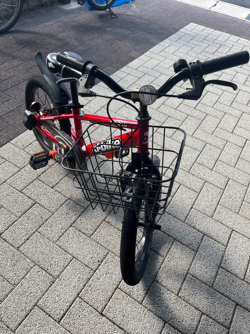 d-bike 16インチ 補助輪付き　自転車　子ども　[北名古屋市周辺渡し]