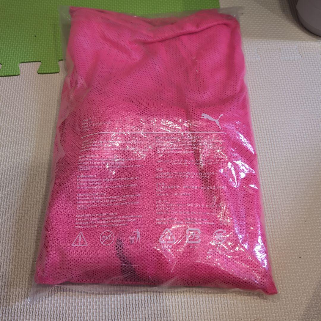 PUMA ピンク メッシュウェア XXL/XL　ビブス　ゼッケン
