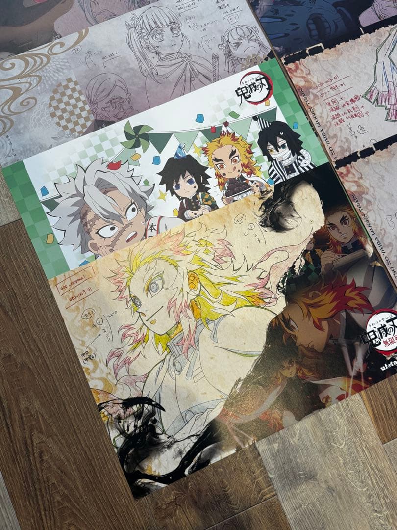 ufotable cafe 鬼滅の刃 ランチョンマット34枚セット（一部被り）