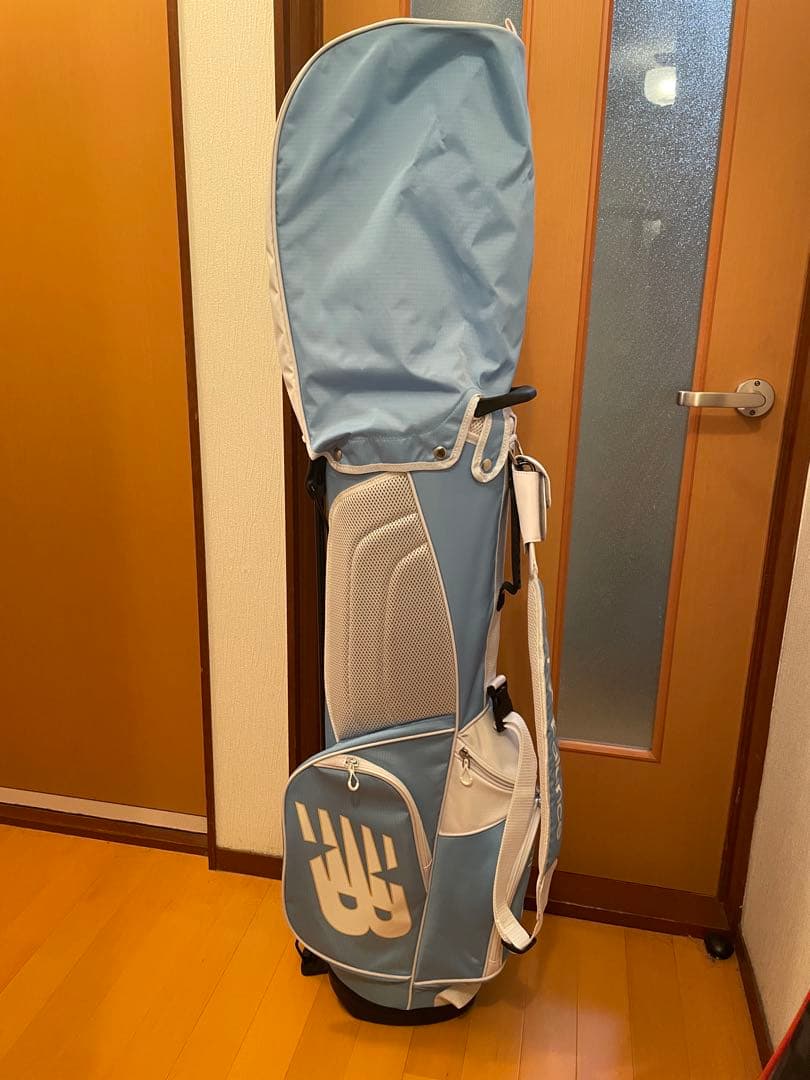 new balance golf キャディバッグ ブルー