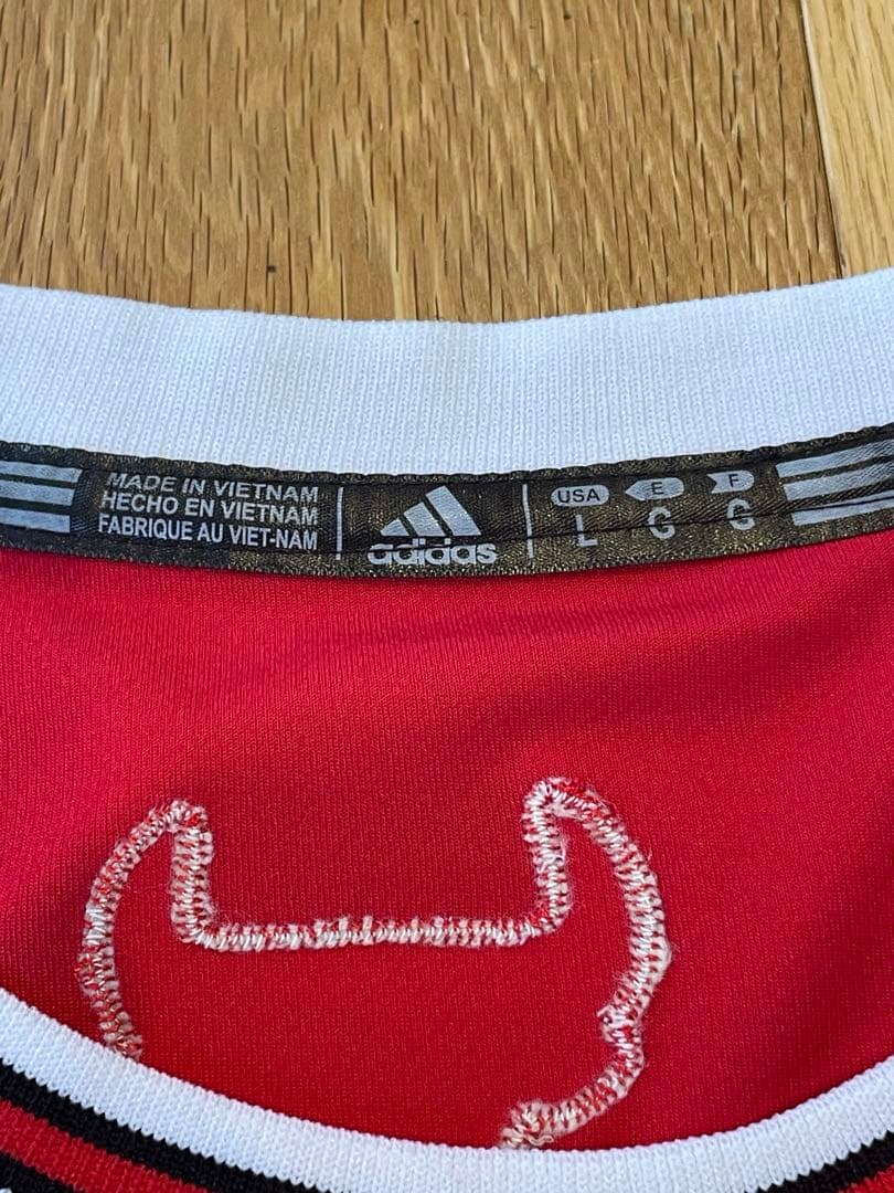 【美品】adidas シカゴ・ブルズ デリック・ローズ タンクトップ Lサイズ