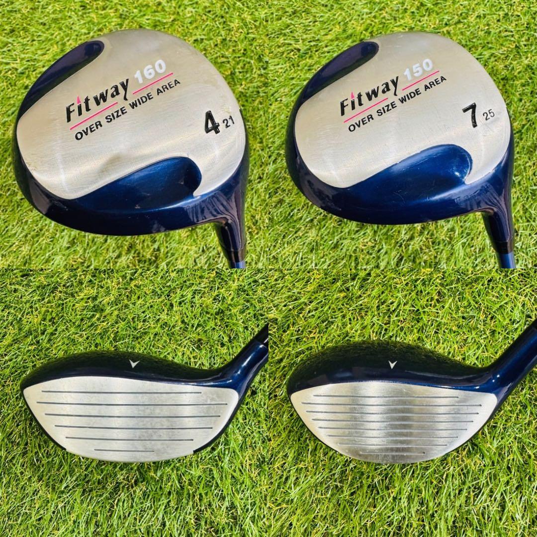 【初心者女性向け】fitway LYNX レディース ゴルフクラブセット