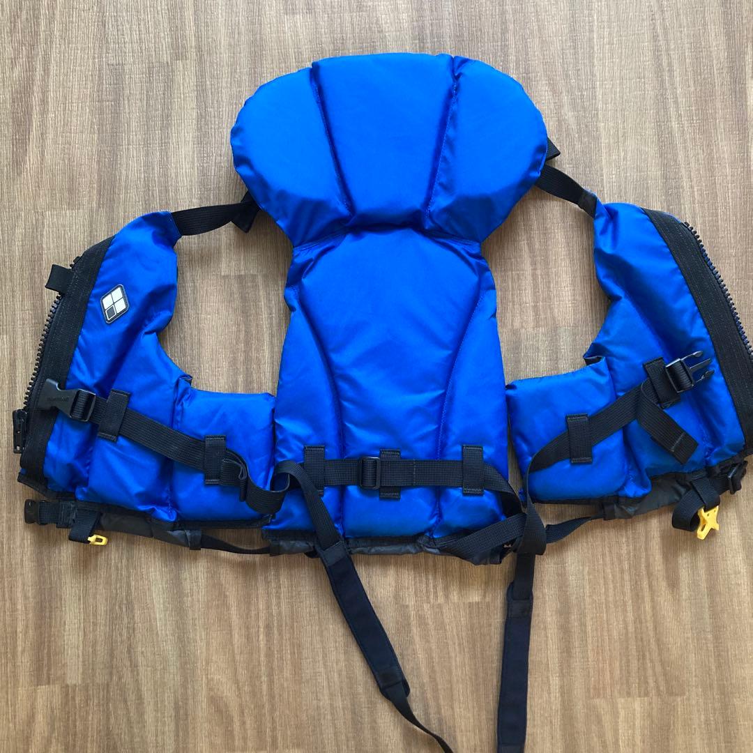 mont-bell ライフジャケット 125-155cm 青