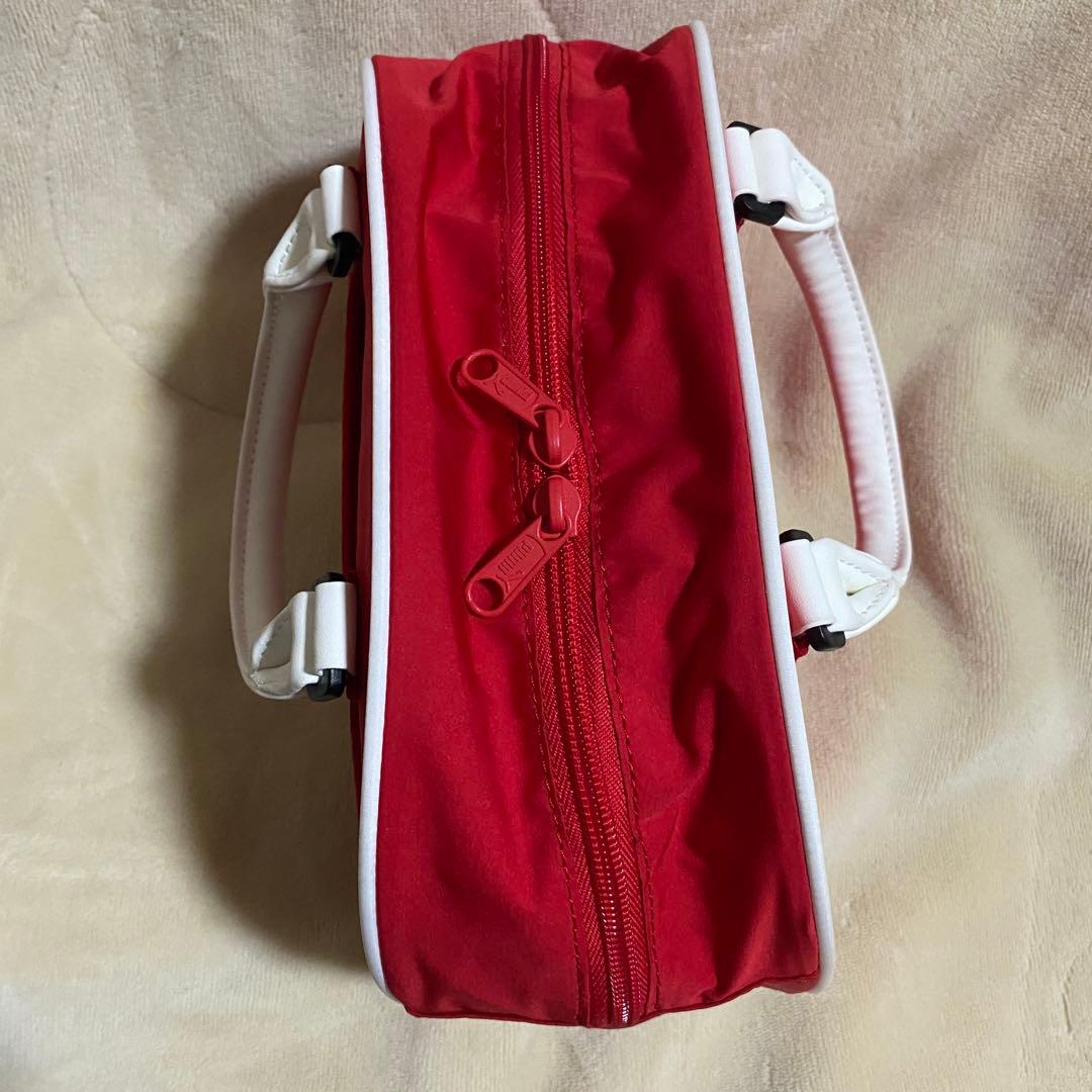 【美品】PUMA GOLF SCクラシック　保冷ラウンドバッグ　レッド
