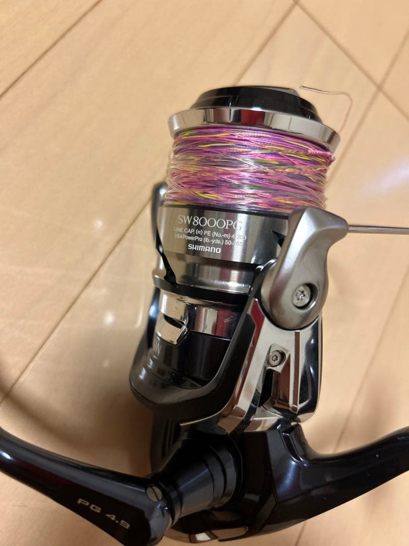 シマノ　21 ツインパワー　SW 8000 PG 美品