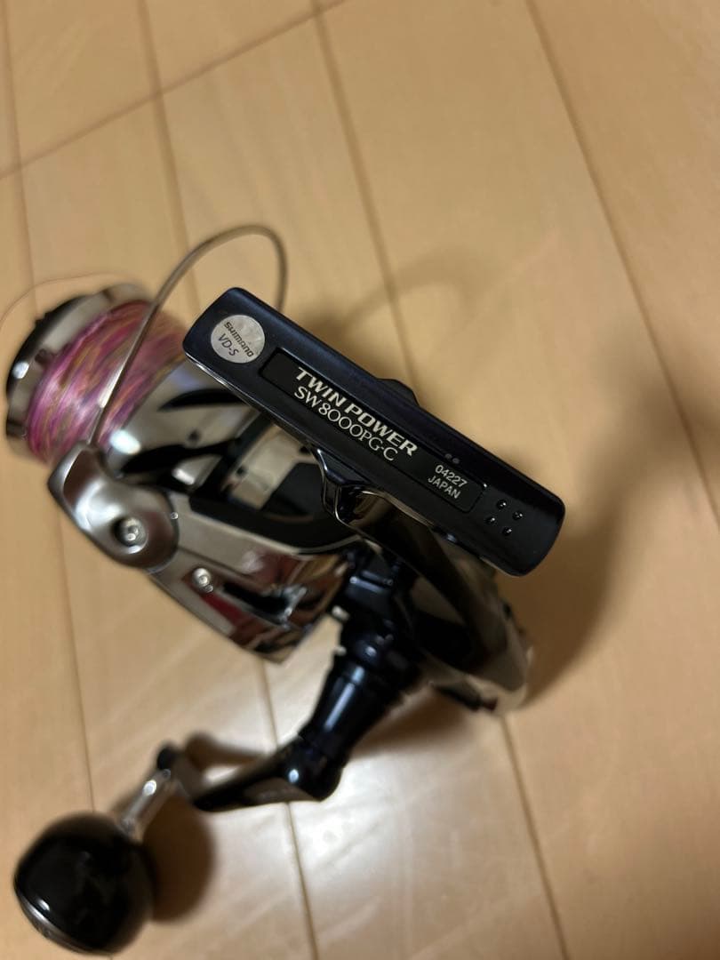 シマノ　21 ツインパワー　SW 8000 PG 美品