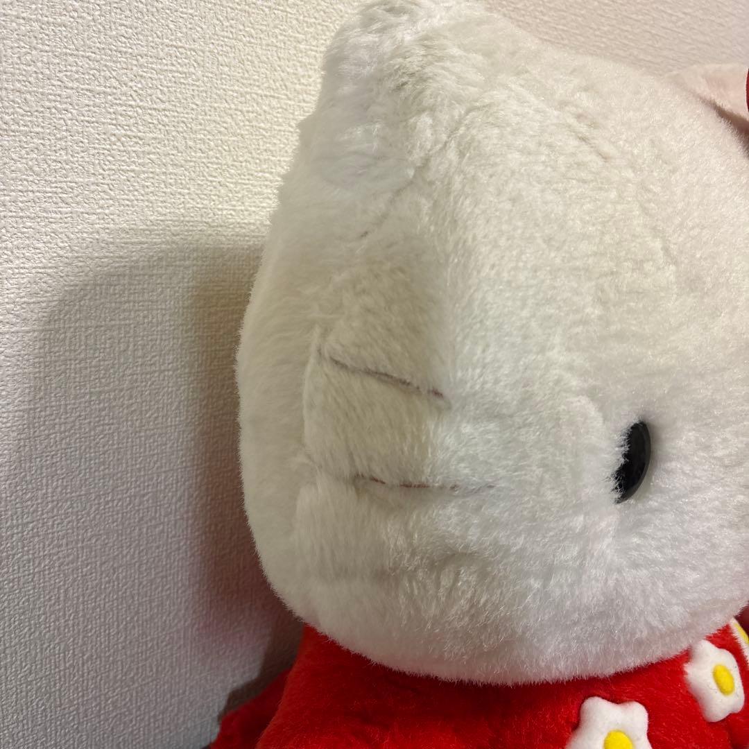 希少　2000年 ハローキティ ぬいぐるみ　大