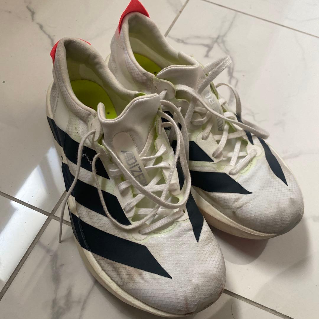 アディダス adidas 25.0cm アディゼロ ジャパン 9 IF9418