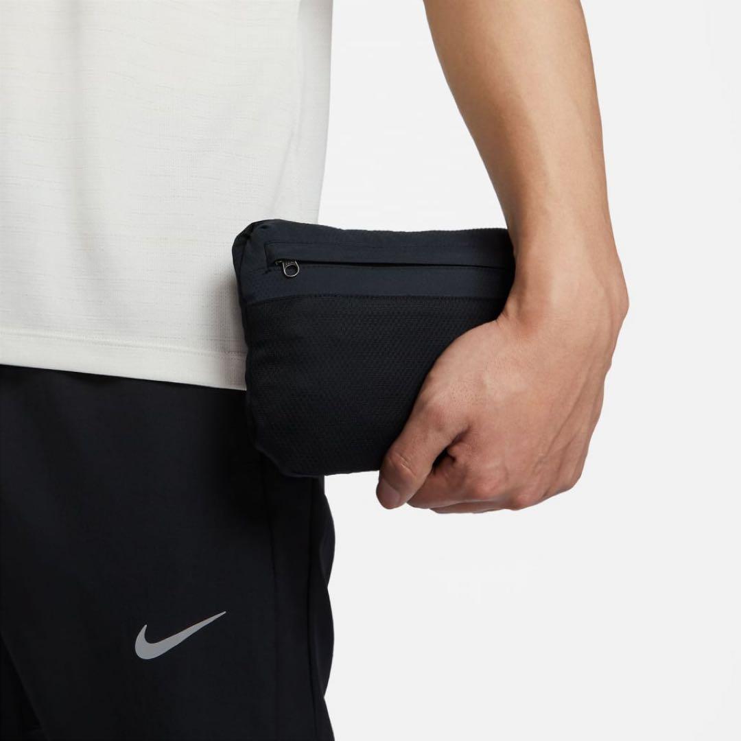 2XL 新品 ナイキ ウインドランナー ランニングジャケット レペル 黒