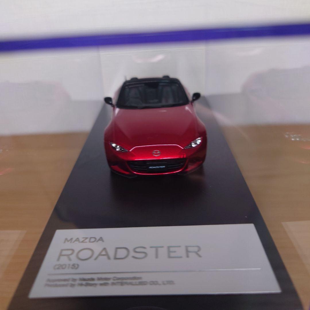 ハイストーリー 1/43 マツダロードスター　2015　ソウルレッド