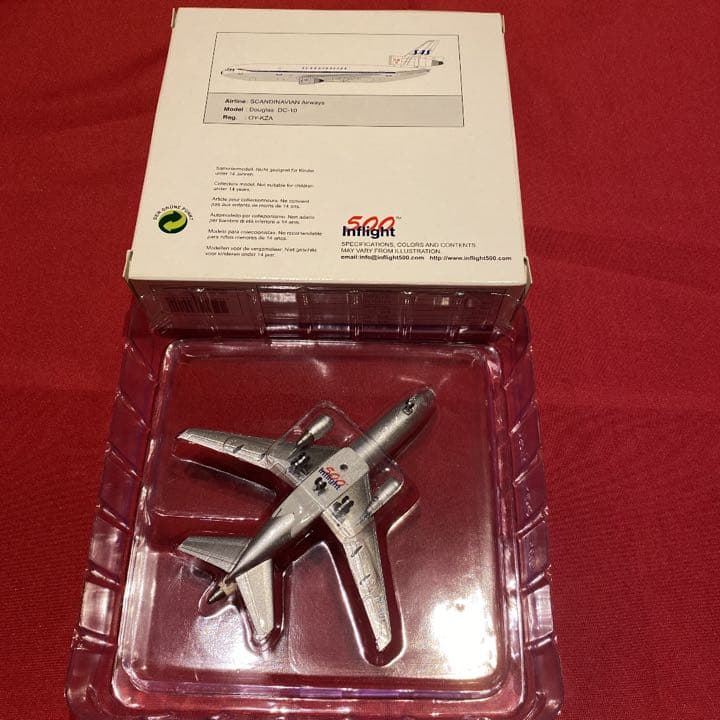 SAS DOUGLAS DC-10  1：500 飛行機　模型　スカンジナビア