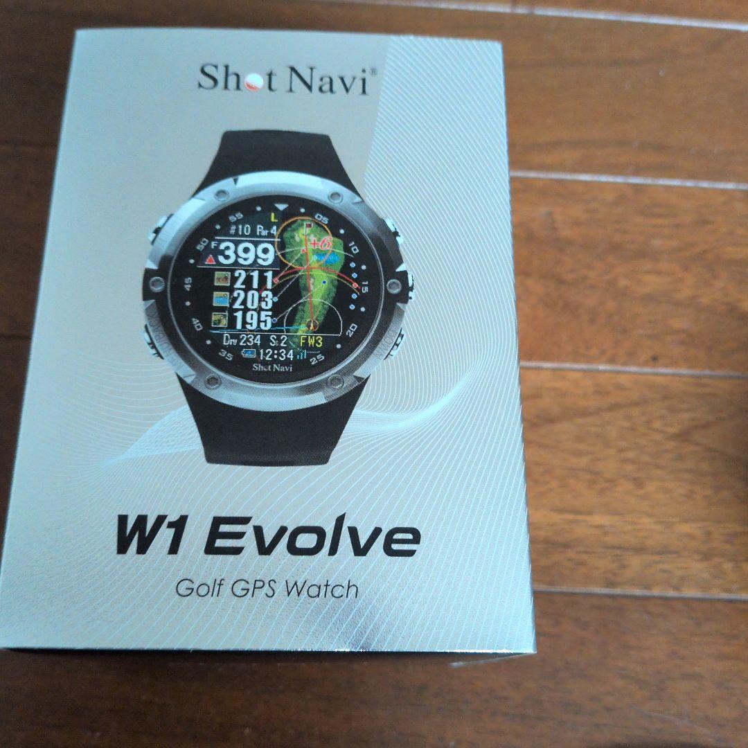 ShotNavi W1 Evolve ゴルフGPSウォッチ