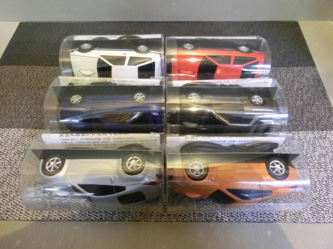 栄光の名車 CAR MOUSE 光学式マウス 全6種セット 未使用品