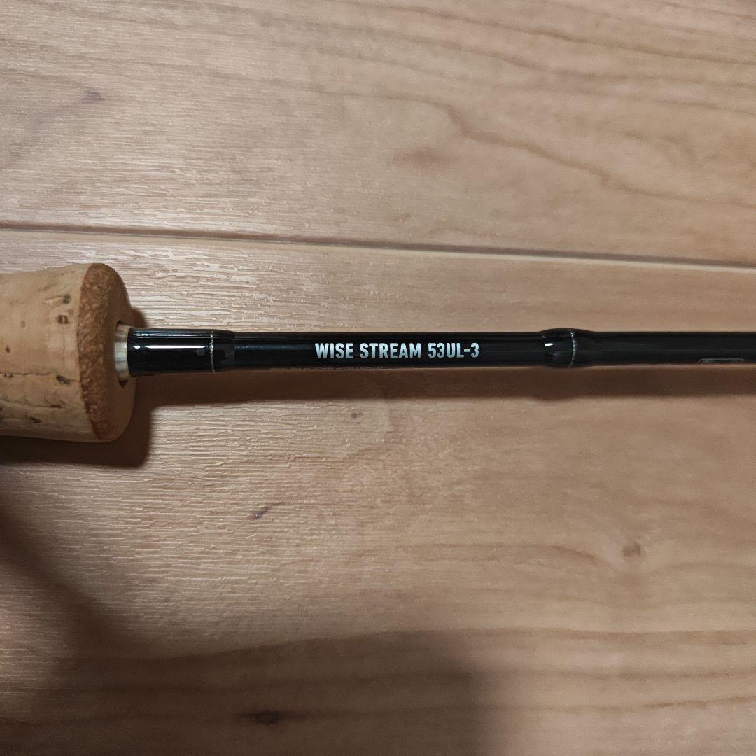 WISE STREAM 53UL-3 トラウトロッド 収納ケース付き