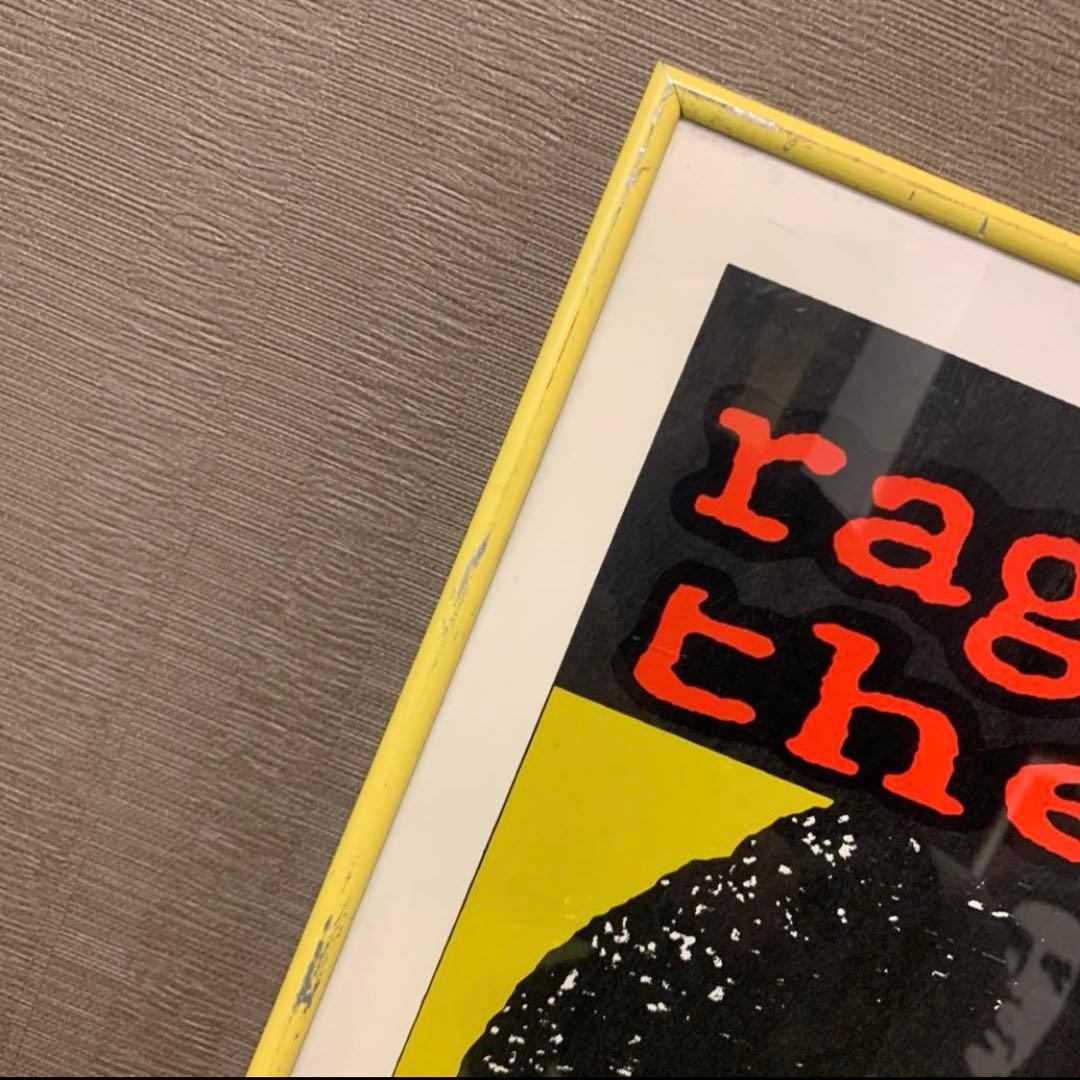 [額付] Rage Against The Machine ポスター taz