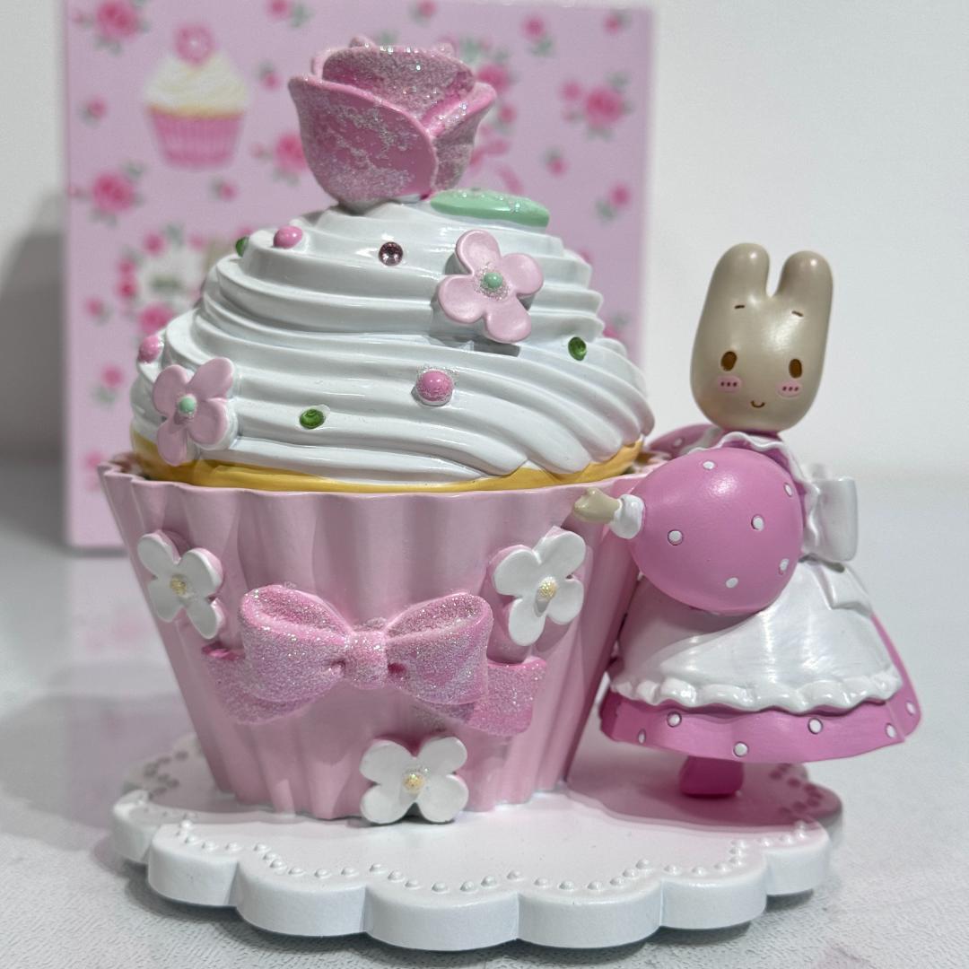 マロンクリーム カップケーキ 小物入れ 陶器