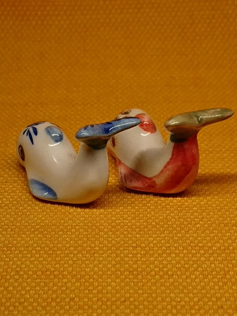 サカナ　魚　イルカ　クジラ　陶器　置物　インテリア　工芸品　美術品　A2977
