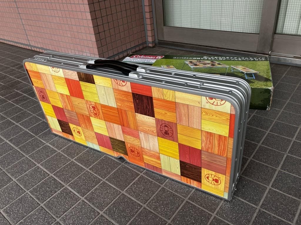 Coleman テーブル ファミリーリビングセット(手渡し限定)