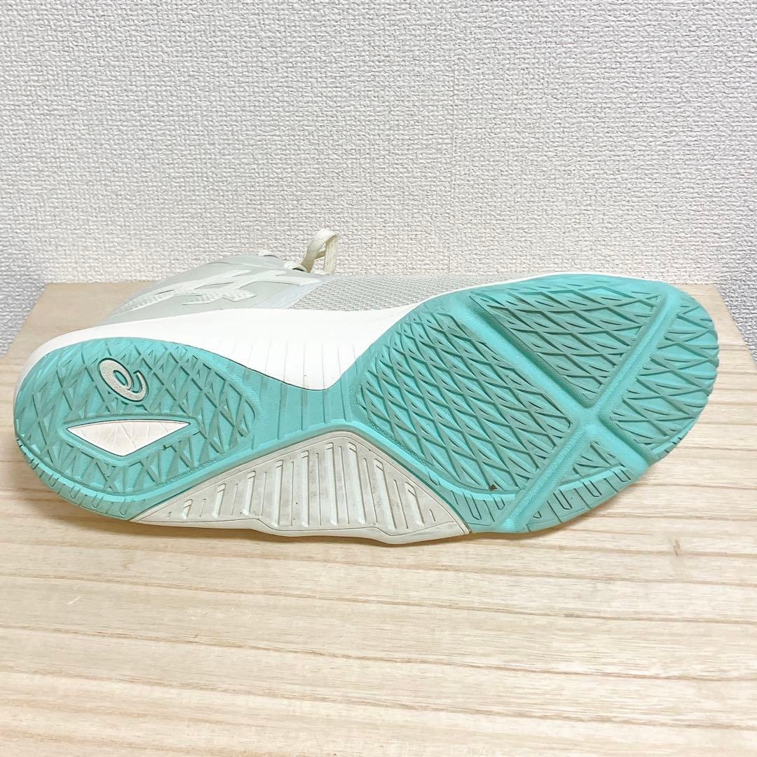 美品 asics UNPRE ARS 2 ホワイト/ミント 30cm