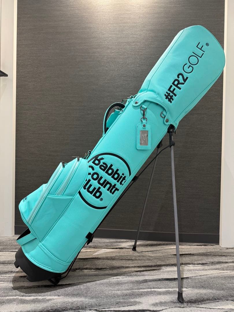 【極美品】FR2GOLF 沖縄限定 キャディバッグ ターコイズブルー 1回使用