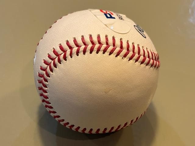 大谷翔平 直筆サインボール PSA/DNA社認証 2025年 MLB東京シリーズ