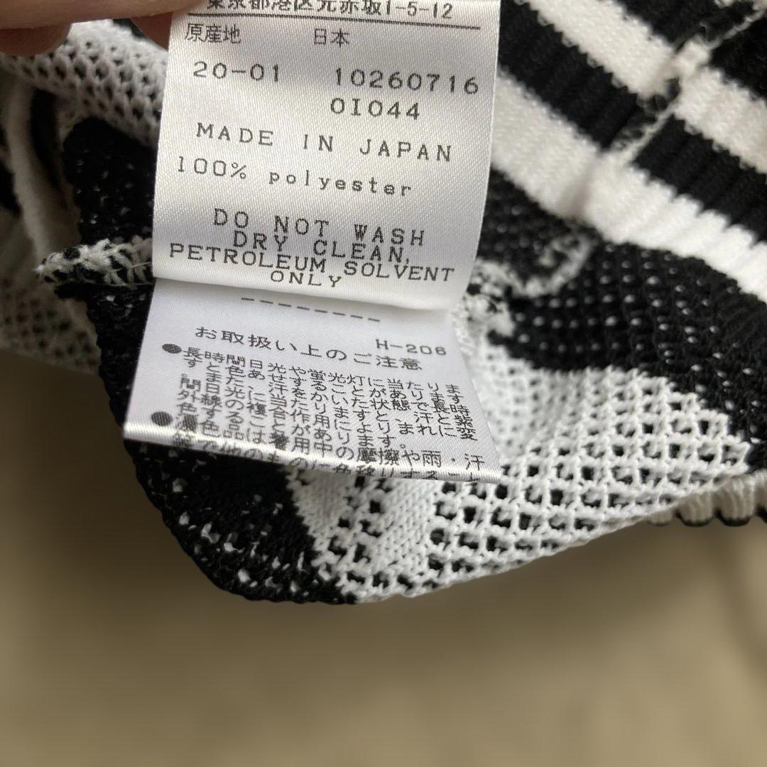PEARLY GATESパーリーゲイツ ニットベスト メッシュ ボーダー ロゴ