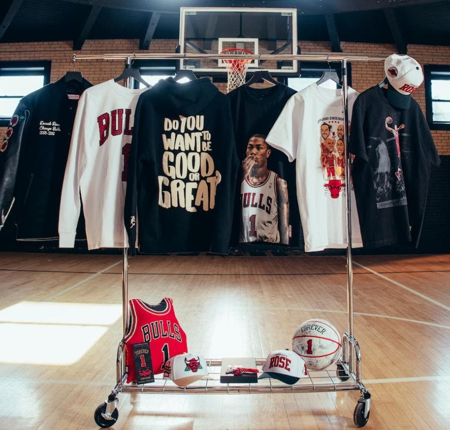 未使用 Derrick Rose 引退記念 Tシャツ ブルズ Mサイズ NBA