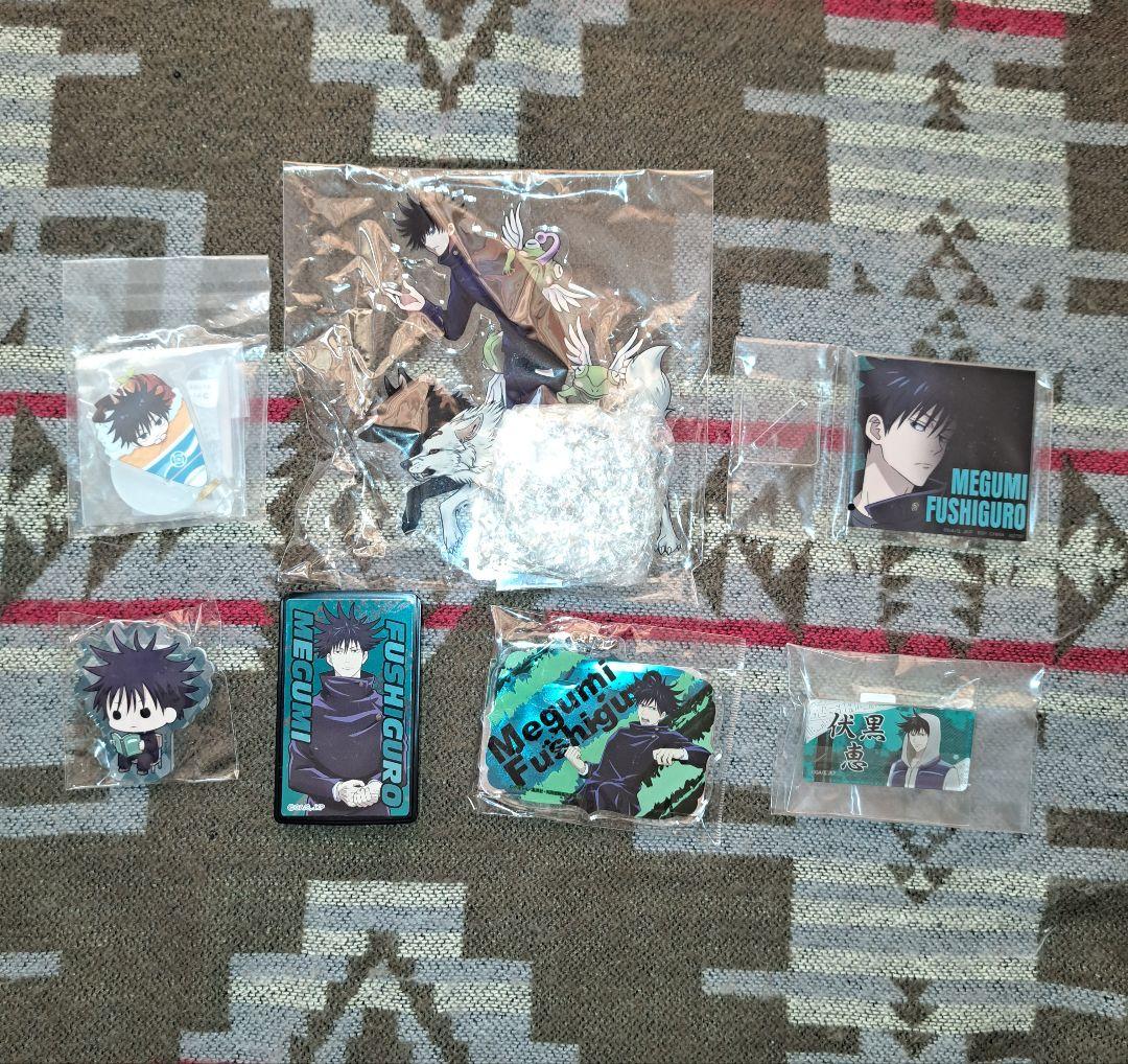 37点セット︎✦︎呪術廻戦 伏黒 缶バッジ アクスタ ネームバッジ アクキー