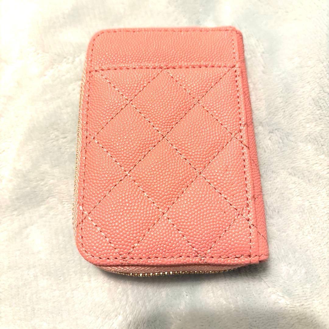 CHANEL シャネル ノベルティ　フラグメント　ケース　財布　ピンク